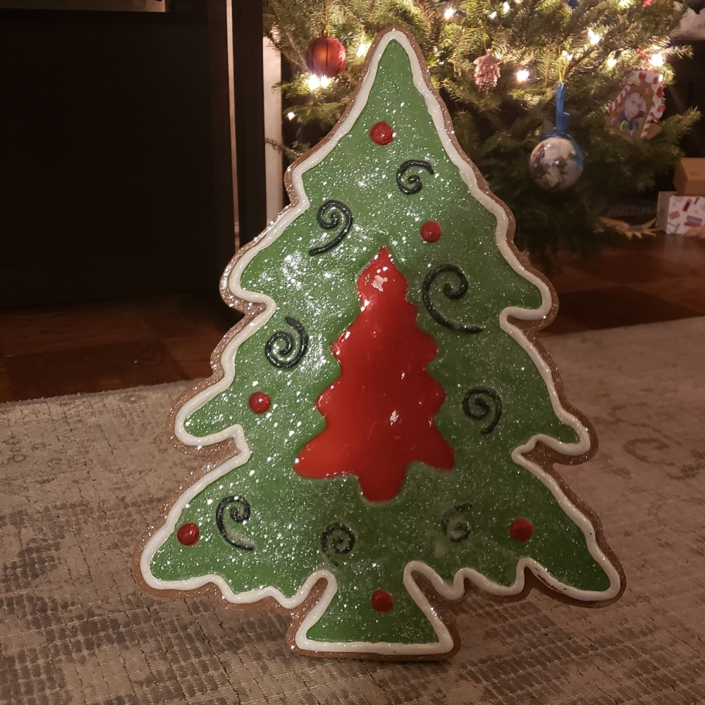 19" Christmas Tree 'Cookie' Holiday Decor